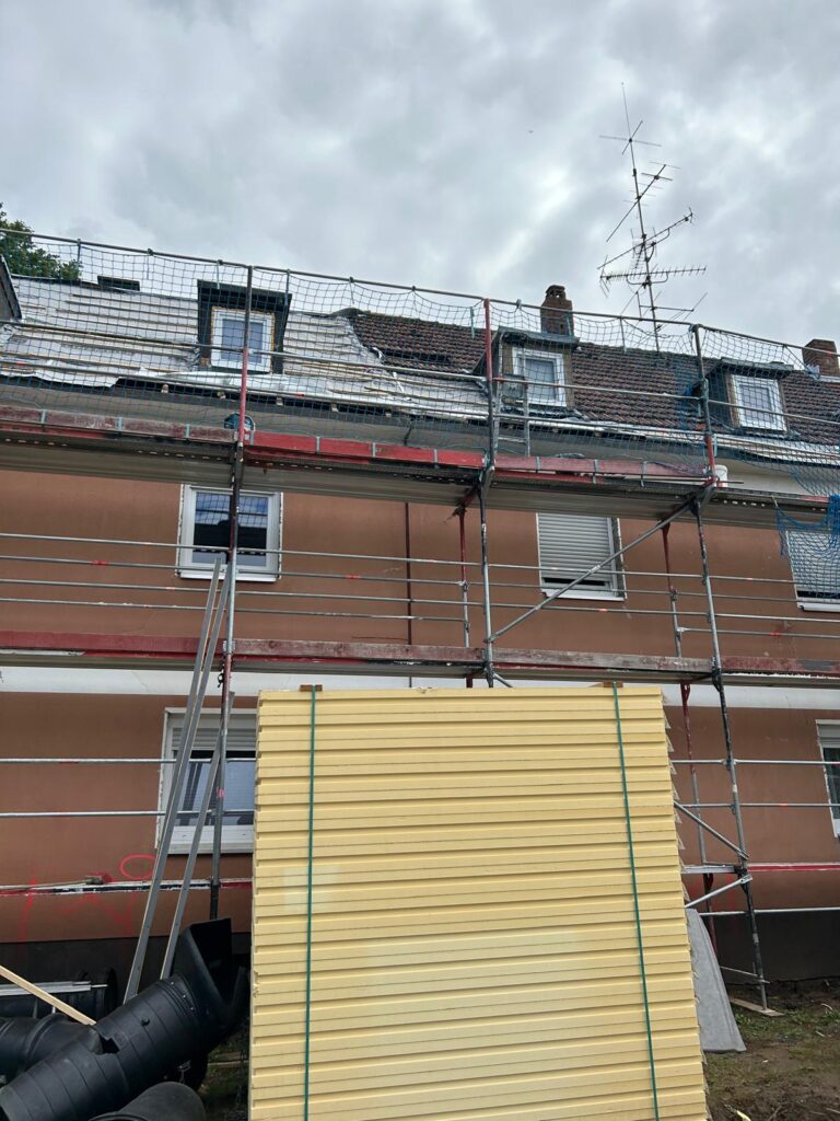 Ansicht vor der Sanierung der Fassade